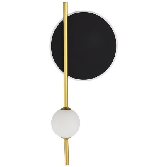 SL6507.431.02 Светильник настенный ST-Luce Шампань, Черный/Белый LED 1+1*9+4W 4000K DALI