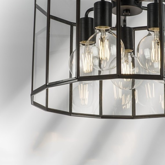 Люстра потолочная Lightstar 798257 Genni под лампы 5xE27 200W