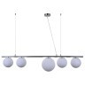 Подвесной светильник Lumina Deco Baristica LDP 6012-5 CHR+WT