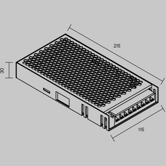 Источник напряжения Maytoni PSL002 12В 250Вт IP 20 811011