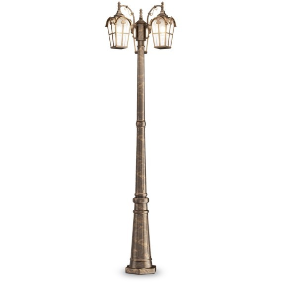 Уличный наземный светильник Maytoni O413FL-03GB Albion IP44 под лампы 3xE27 60W