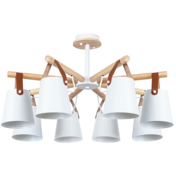 Люстра потолочная Arte Lamp A7032PL-8WH Thomas под лампы 8xE27 60W