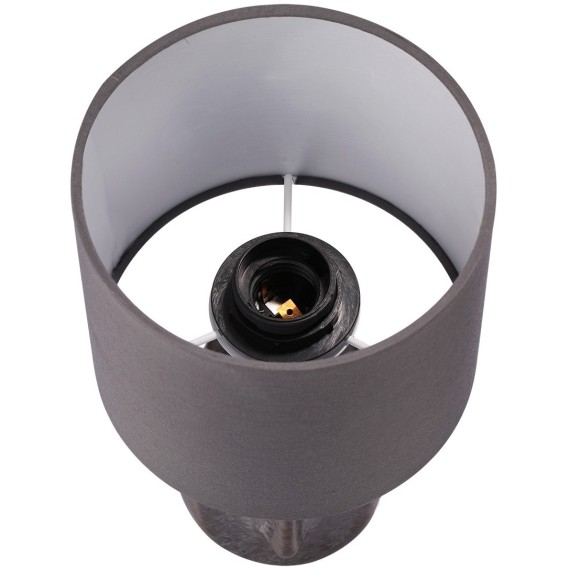 8147/1T MODERNI LN25 серый, керамика/текстиль Настольная лампа Е27 1*60W 220V AKIVI