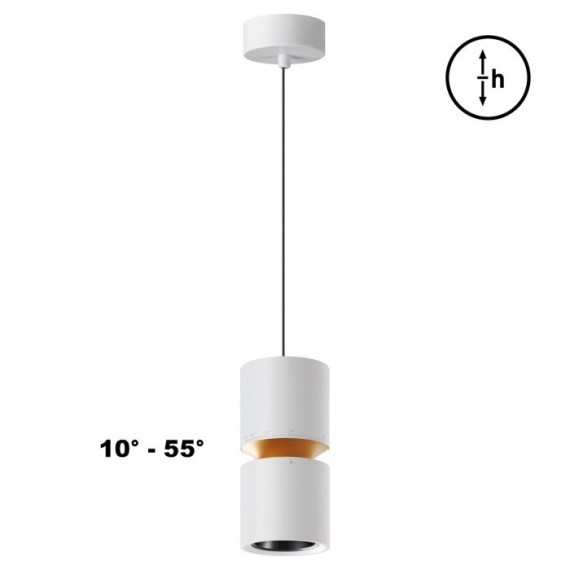 Светильник подвесной с механизмом регулировки высоты, провод 2м LED 10W/3W 3000K 1090Лм Novotech ARISTO 359339