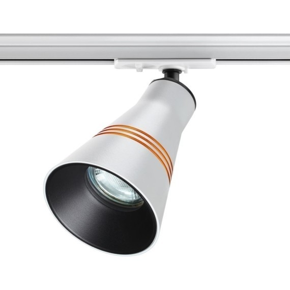 Однофазный двужильный трековый светильник Novotech 370858 SOBIT под сменную лампу GU10