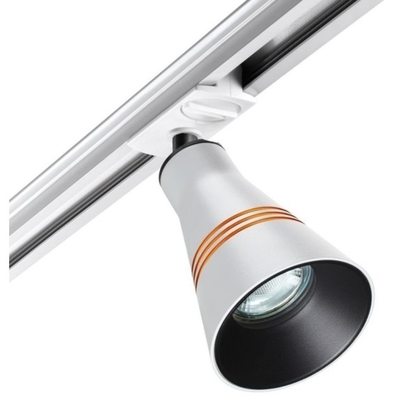 Однофазный двужильный трековый светильник Novotech 370858 SOBIT под сменную лампу GU10