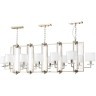 Люстры Crystal Lux NICOLAS SP12 L1600 GOLD/WHITE