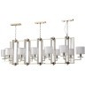 Люстры Crystal Lux NICOLAS SP12 L1600 GOLD/WHITE