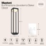 Уличный наземный светильник Maytoni O021FL-L10B3K Baker Street IP65 светодиодный LED 10W