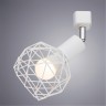 Однофазный двужильный трековый светильник Arte Lamp A6141PL-1WH SOSPIRO под сменную лампу Е14