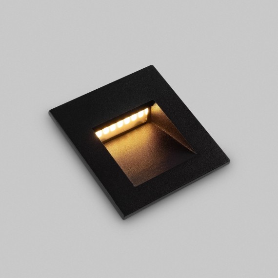 Светильник встраиваемый в стену Maytoni O038-L3B Arca IP65 светодиодный LED 3W