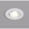 DK3020-WH Встраиваемый светильник IP20 макс 10Вт GU5.3 белый пластик