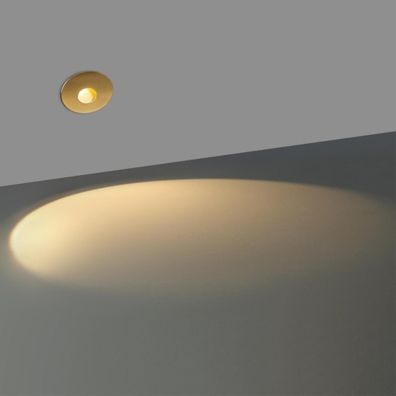 7167/3WL Светодиодная бронзовая подсветка для лестниц и пола встр. в стены 3W 2700K 73Лм ODEON LIGHT ESCALA