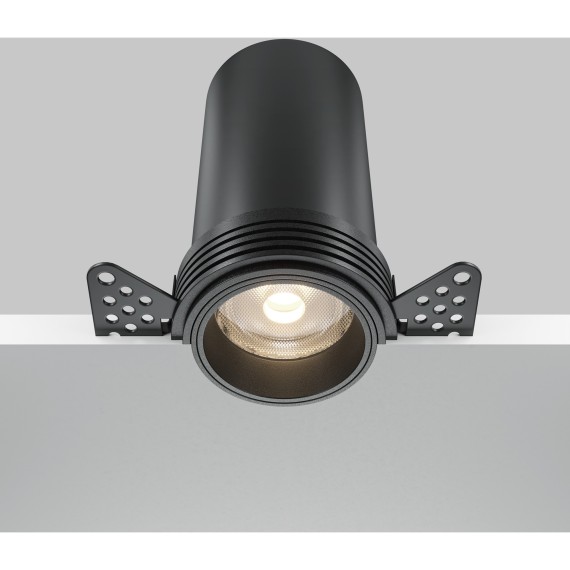 Встраиваемый светильник Maytoni FOCUS LED 4000K 12Вт 60° DL125-L12-4K-TRS-B