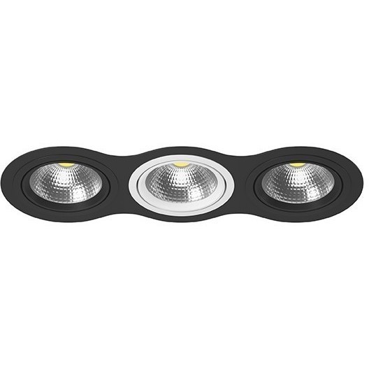 Встраиваемый светильник Lightstar i937070607 Intero 111 под лампы 3xGU10 150W