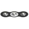Встраиваемый светильник Lightstar i937070607 Intero 111 под лампы 3xGU10 150W