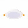 ST210.548.08 Св-к встр. Белый LED 1*8W 4000K 640Lm Ra80 110° IP20 D120xH30 220-240V Встраиваемые светильники