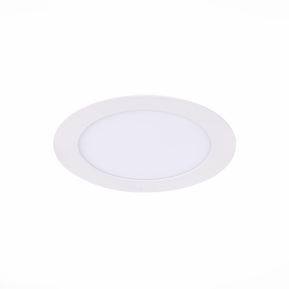 ST210.548.08 Св-к встр. Белый LED 1*8W 4000K 640Lm Ra80 110° IP20 D120xH30 220-240V Встраиваемые светильники