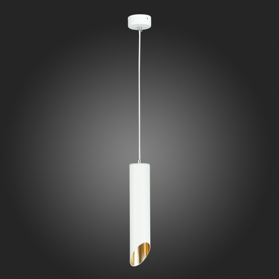 ST152.503.01 Светильник подвесной Белый GU10 1*50W  IP20 D60xH300 220V Без ламп Подвесные светильники