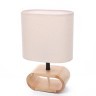 8199/1T COUNTY LN25 бежевый, дерево/текстиль Настольная лампа E27 1*60W 220V MADERANA
