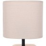 8199/1T COUNTY LN25 бежевый, дерево/текстиль Настольная лампа E27 1*60W 220V MADERANA