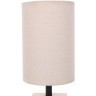 8199/1T COUNTY LN25 бежевый, дерево/текстиль Настольная лампа E27 1*60W 220V MADERANA
