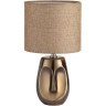 8150/1T MODERNI LN25 бронза/бежевый, керамика/текстиль Настольная лампа Е27 1*60W 220V AKIVI