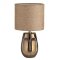 8150/1T MODERNI LN25 бронза/бежевый, керамика/текстиль Настольная лампа Е27 1*60W 220V AKIVI