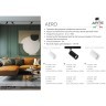 Трековый однофазный двужильный светильник Arte Lamp AERO A1347PL-1BK LED 16W RA95 1400Лм 36град 4000К