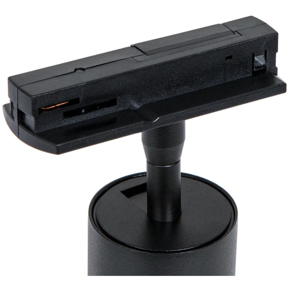 Трековый однофазный двужильный светильник Arte Lamp AERO A1345PL-1BK LED 8W 95Ra 700лм 36град 4000К