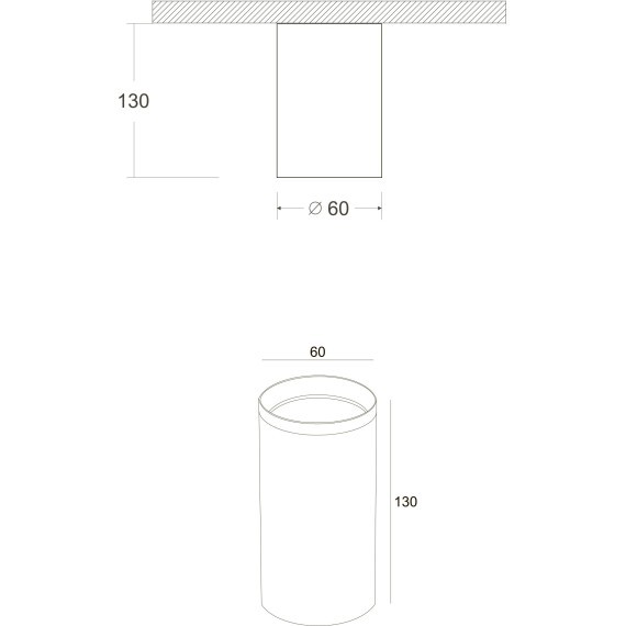 Накладной потолочный светильник Maytoni C010CL-01CH FOCUS под лампу 1xGU10 50W
