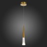SL6111.203.01 Люстра подвесная ST-Luce Золотистый/Прозрачный LED 1*3W 3000K SOLLEN