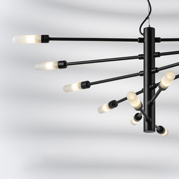 Люстра паук Lightstar 733127 Ragno под лампы 12xG9 480W