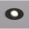 DK3020-BK Встраиваемый светильник IP20 макс 10 Вт GU5.3 черный пластик