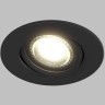 DK3020-BK Встраиваемый светильник IP20 макс 10 Вт GU5.3 черный пластик