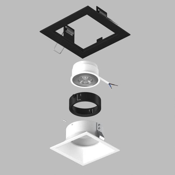 Комплект со светильником Domino Lightstar D51706BMOD