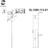 SL1580.113.01 Светильник подвесной ST-Luce Никель/Белый LED 1*11W 3200K RALIO