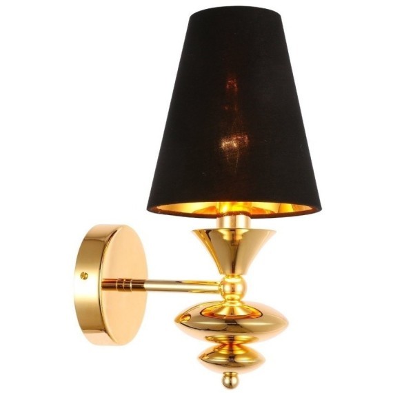 SL1137.201.01 Светильник настенный Французское золото/Черный E14 1*40W RIONFO