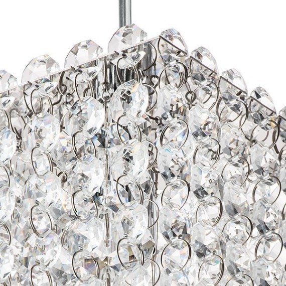 Подвесной светильник с 1 плафоном Lightstar 795414 Cristallo под лампу 1xG9 40W