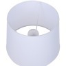 8210/1T MODERNI LN25 белый, керамика/текстиль Настольная лампа Е27 1*60W 220V VISIONA