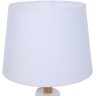 8210/1T MODERNI LN25 белый, керамика/текстиль Настольная лампа Е27 1*60W 220V VISIONA