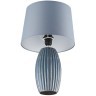 8122/1T COMFI LN25 синий, керамика/текстиль Настольная лампа E27 1*60W 220V LAPUNA