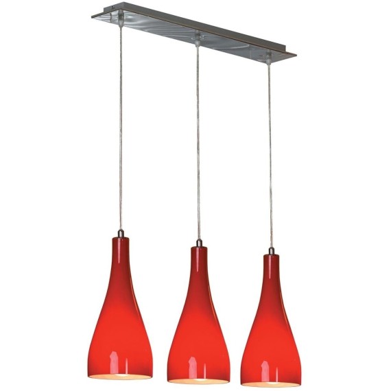 Подвесной светильник с 3 лампами Lussole GRLSF-1156-03 RIMINI IP21 под лампы 3xE27 30W