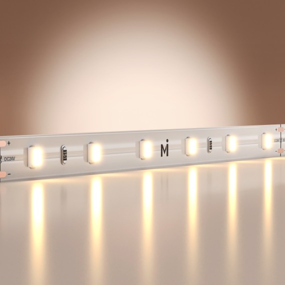 Светодиодная лента Base 24В 2835 4,8Вт/м 3000K 5м IP 20 Led Strip 201165