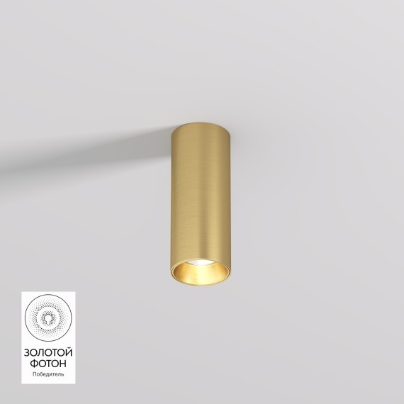 Спот накладной (для совпад. цвета с трек системой Shine) Denkirs TUBE DK2615-SB