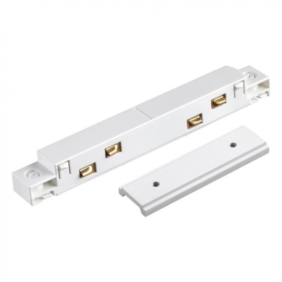 Соединитель питания прямой и планка жесткости для накладных шин Novotech FLUM 135102 (стар. артикул)