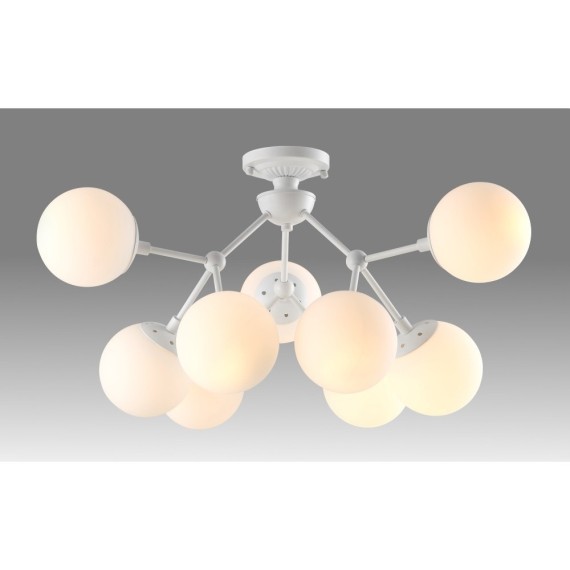 Светильник потолочный Crystal Lux MEDEA PL9 WHITE