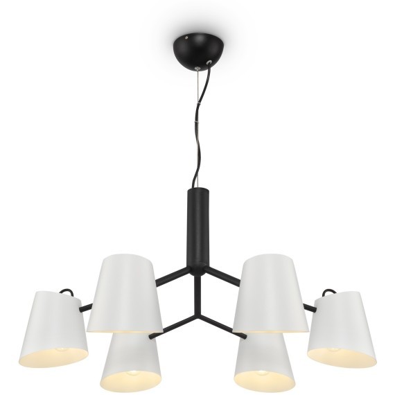 Люстра подвесная Freya FR5127PL-06B Nordic под лампы 6xE14 40W