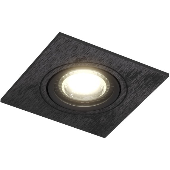 DK3021-BK Встраиваемый светильник IP20 макс 10Вт GU5.3 черный пластик