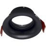 ST257.408.01 Св-к встр. Черный GU10 1*50W  IP65 D93xH53 220V Без ламп Встраиваемые светильники